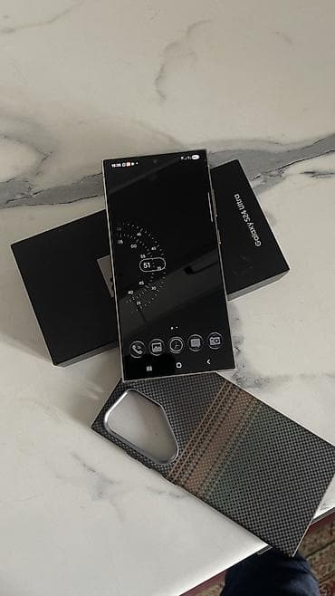 galaxy fold 3: Samsung Galaxy S24 Ultra, Б/у, 512 ГБ, цвет - Серый, 2 SIM — 2