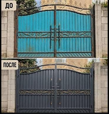 тканевая краска: Покраска дверей, Покраска ворот, На масляной основе, Больше 6 лет опыта — 6