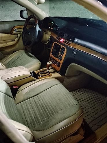 мэрси: Mercedes-Benz S-Class: 1998 г., 5 л, Автомат, Газ, Седан — 8
