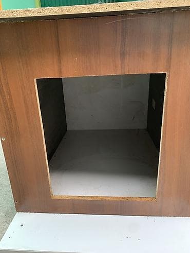 эркек ит ош: Домик/будка для питомца из ЛДСП - Материал: ЛДСП, верхняя крышка из — 2