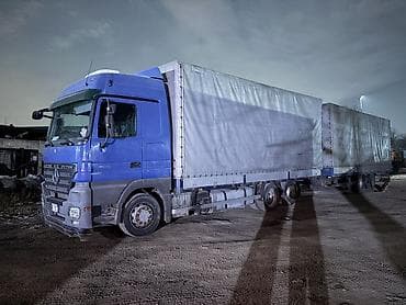 тягач прицеп: Тягач, Mercedes-Benz, 2007 г., Тентованный — 1