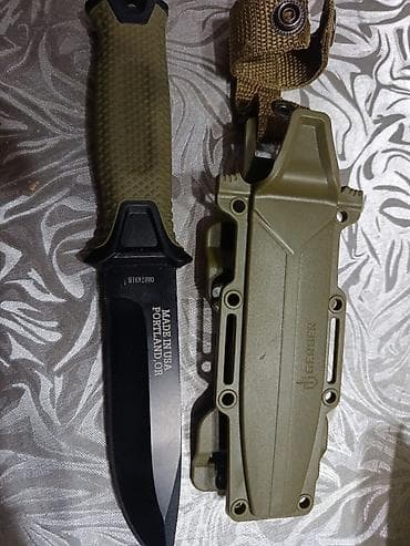 работа на охрану: Нож Gerber фиксированный, производство США (Portland, OR) — 4