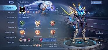 PS4 (Sony PlayStation 4): Прокачанный игровой аккаунт Mobile Legends: Bang Bang Продаю или меняю — 1