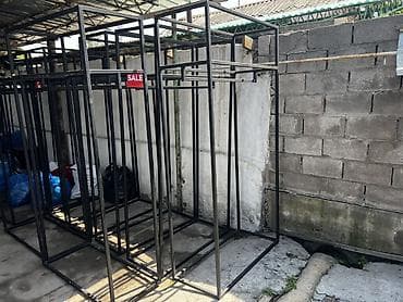 Металлические каркасы (стойки/рамные конструкции) - Материал