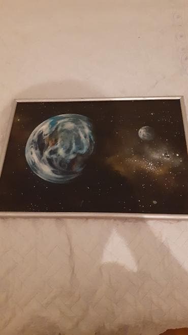 красивые вещи: Картина ручная работа размер 43×57 цена 9000сом район 10мкр — 4