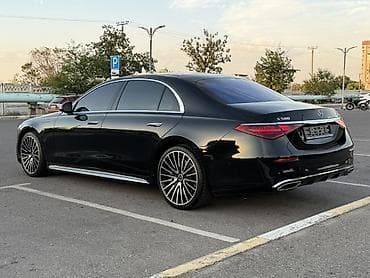 Транспорт: Mercedes-Benz S-Class: 2023 г., 3 л, Автомат, Бензин, Седан — 10