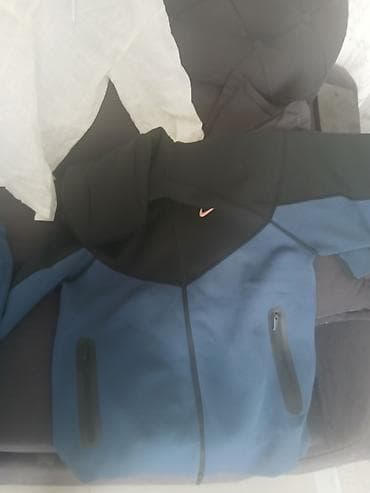 tech fleece: Спортивный комплект Nike + легкая рубашка и пуховый жилет 1) Костюм — 2