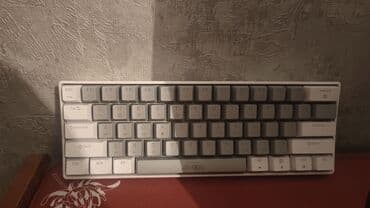 Клавиатура, Механическая, Проводное подключение, Размер: 60% at lalafo.kg Клавиатура, Механическая, Проводное подключение, Размер: 60%