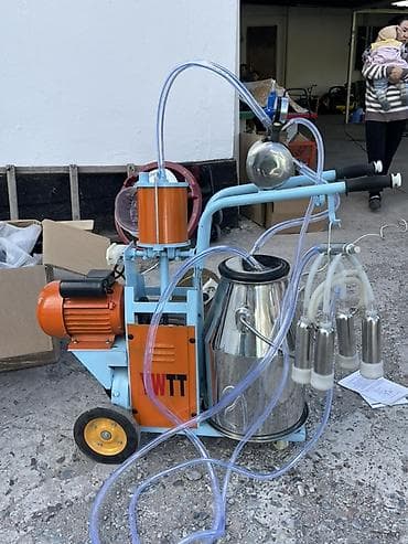 Животные: Доильный аппарат передвижной для коров НОВЫЙ ОПТОВЫЕ ЦЕНЫ ДОСТАВКА 🇰🇬 — 2