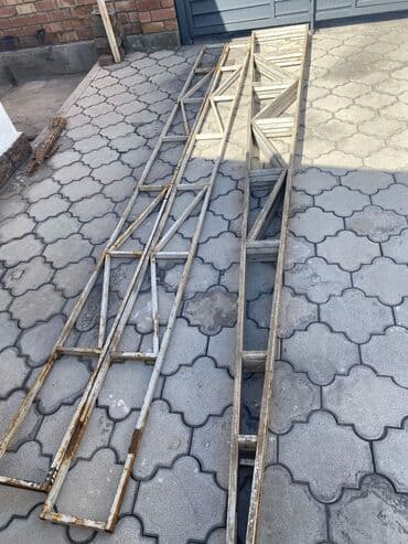 арабская лошадь: Продаю готовую ферму для навеса на 22,5 кв/метра Российская железа 1.8 — 2