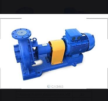 консольные насосы: Насос консольный с электродвигателем и станиной, Катайский завод. Как — 1