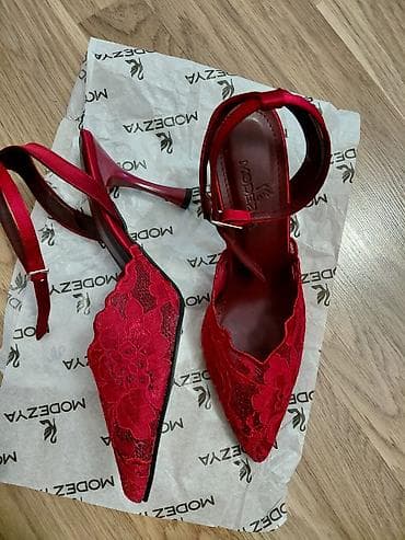 набойка: Туфли-лодочки MODEZA, размер 38 (Made in Türkiye). - Цвет: насыщенный — 2