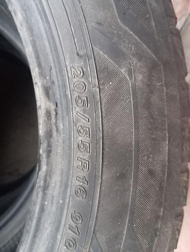 hyundai inspire: Шины 205 / 55 / R 16, Лето, Б/у, Комплект, Легковые, DUNLOP — 3