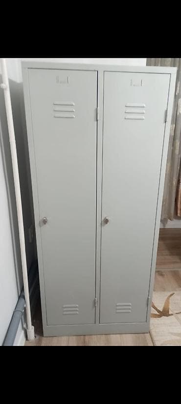 silver kitchen: Шкаф для раздевалки, Б/у, Железо, Самовывоз — 1