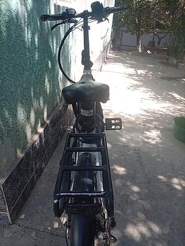 Складной городской электровелосипед с багажником. Особенности и at lalafo.kg Складной городской электровелосипед с багажником. Особенности и