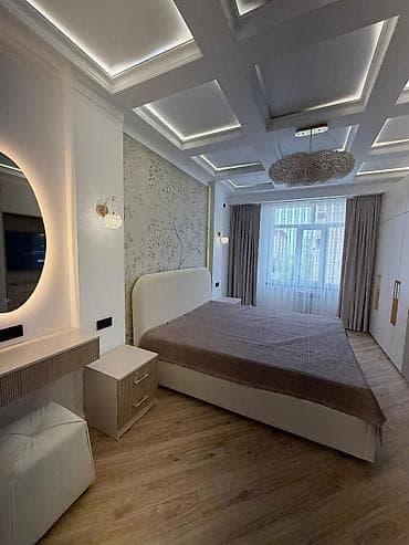 3: 3 комнаты, 110 м², Джал мкр (в т.ч. Верхний, Нижний, Средний) 3 этаж, Дизайнерский ремонт — 5