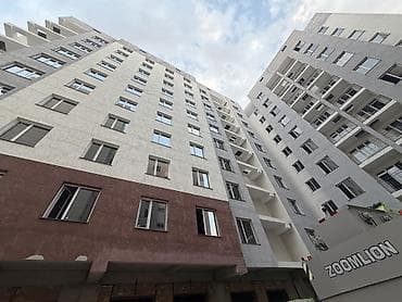 аманат сити: 2 комнаты, 74 м², Аламедин-1 мкр Элитка, 3 этаж, ПСО (под самоотделку) — 2