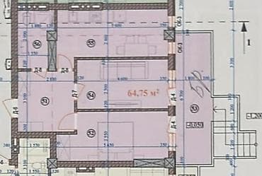 квартиры чайка: 2 комнаты, 64 м², Индивидуалка, 1 этаж, Готовая ПСО (под самоотделку) — 2