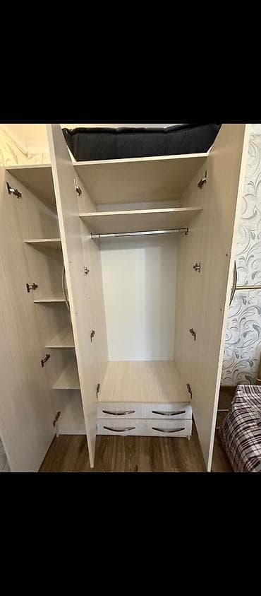 прихожие шкаф: Шифоньер, шкаф для одежды, Прямой, ЛДСП — 2