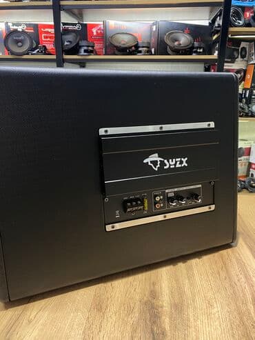 куплю усилитель: Syzx 12дюймов. сабвуфер. Новый! Активный автомобильный сабвуфер Размер — 5