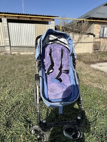 куртка осен: Балдар арабасы, Башка бренд, түсү - Көгүлтүр, Колдонулган — 5