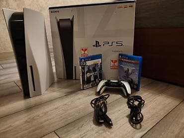 xbox one controller: PlayStation 5 (версия с дисководом) — полный комплект. Консоль — 4