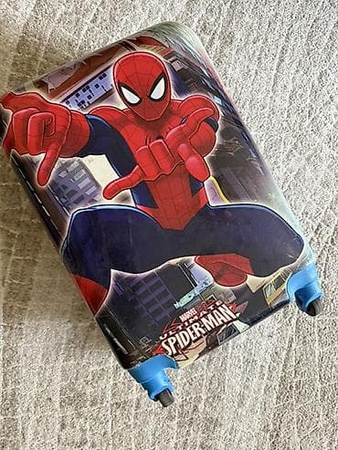 Чемоданы: Чемодан, Б/у, Материал: Пластик, Маленький (до 40 л), Твердый корпус — 1