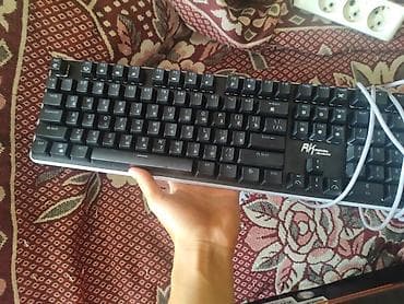 tv smart: Клавиатура, Royal Kludge, Механическая, Проводное подключение, Размер: 100% — 2