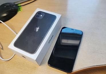 IPhone 11, Б/у, 128 ГБ, Черный, Коробка, 100 % at lalafo.kg IPhone 11, Б/у, 128 ГБ, Черный, Коробка, 100 %
