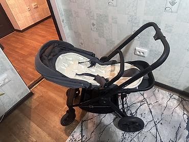 натуральные шубы: Прогулочная коляска с реверсивным сиденьем - Модель с поворотным — 4