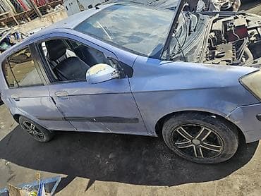 ручка кпп 124: Hyundai Getz, 5‑дверный хэтчбек, голубой цвет. чачылды. РАЗБОРГО — 1