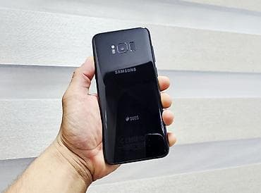 Техника жана электроника: Samsung Galaxy S8 Plus, Колдонулган, 64 ГБ, түсү - Кара, 2 SIM — 8