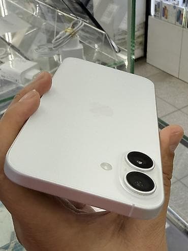наушники эпл бишкек: IPhone 16 Plus, Б/у, 256 ГБ, Белый, Защитное стекло, 94 % — 6