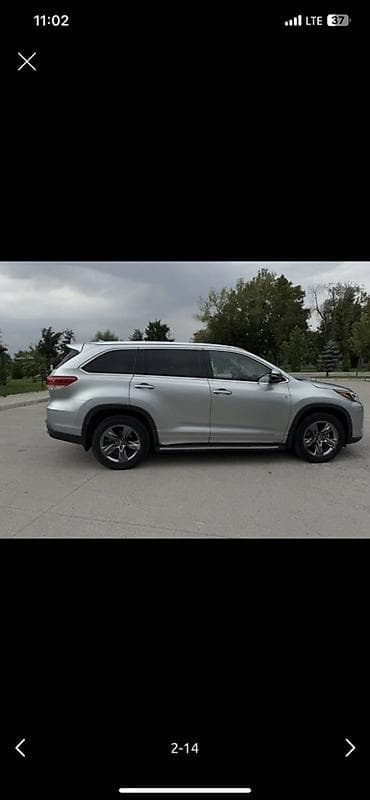 Транспорт: Toyota Highlander: 2018 г., 3.5 л, Автомат, Гибрид, Кроссовер — 3
