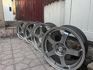 ауди титан диски: Литые Диски R 17 Advan Racing, Комплект, отверстий - 5, Б/у — 4