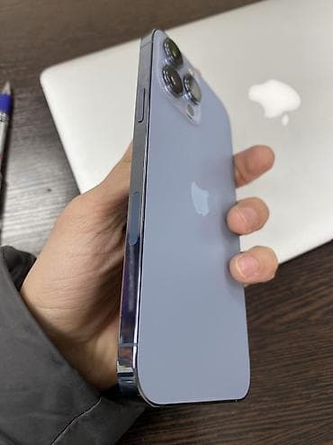 ayfon se: IPhone 13 Pro Max, Б/у, 512 ГБ, Sierra Blue, 84 % — 2