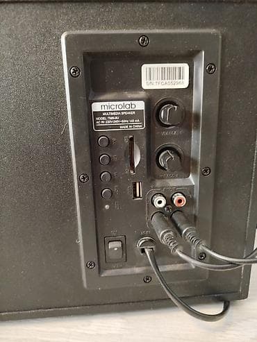 imac mini: Акустическая система Microlab TMN-9U (2.1) Комплектация: - Сабвуфер с — 2