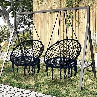 кресло мешок бишкек: Подвесное кресло, Новый, Самовывоз, Бесплатная доставка, Платная доставка, цвет - Черный — 2