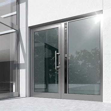Алюминиевые входные двери и витражные перегородки - Конструкция — 2
