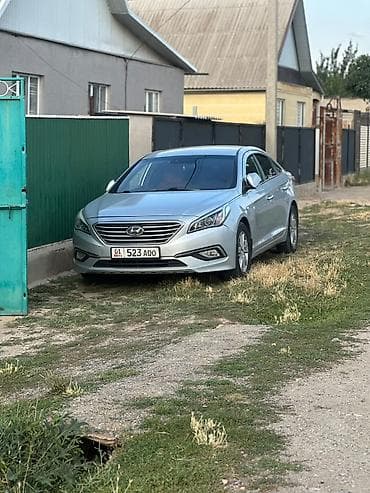 2017: Hyundai Sonata: 2017 г., Автомат, Газ, Седан — 1