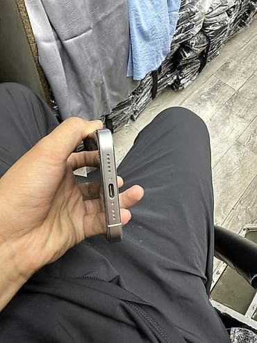 note 15: IPhone 15 Pro, Б/у, 256 ГБ, White Titanium, Защитное стекло, Коробка, Чехол, 83 % — 5