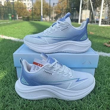 stan smith: Кроссовки повседневные/спортивные, бело-голубые - Легкий дышащий верх — 3