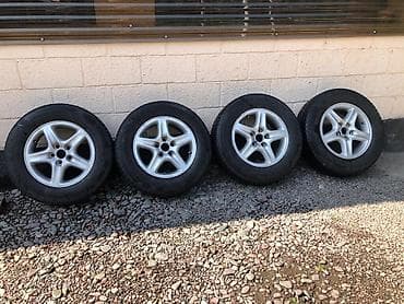 шина с дисками: Колеса в сборе 215 / 70 / R 16, Зима, Б/у, Комплект, Легковые, Литые, отверстий - 5 — 3