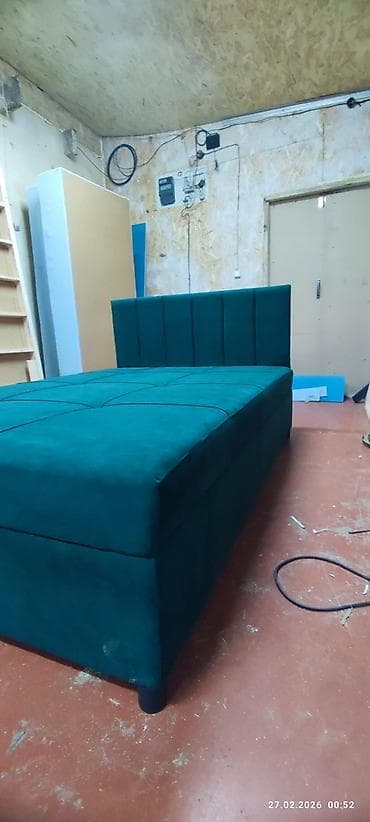 односпальные кровати фото: Односпальная кровать, Новый, С мягким изголовьем, В рассрочку, длина - 200 см — 7