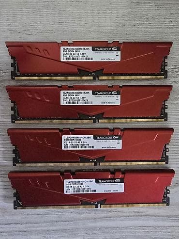 tab s 8: Оперативная память (RAM) для ПК, Б/у, T-Force, 16 ГБ, DDR4, 3600 МГц — 1