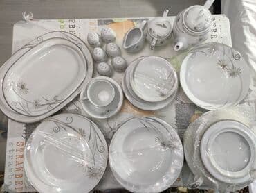 стакан кофе: Продаю новый столово-чайный сервиз на 6 персон. Произведен в Иране на — 1