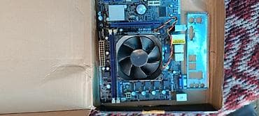 Материнская плата для ПК, Б/у, ASRock, LGA1155, Micro-ATX