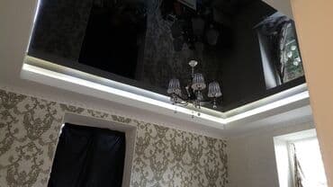 рамка для зеркало: Натяжной потолок Глянцевое, Матовое, 3D потолки Гарантия, Бесплатная консультация, Бесплатный замер — 4