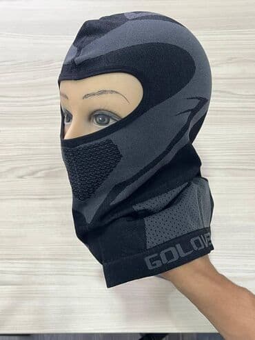 Балаклава, С вырезом для глаз, Полиэстер at lalafo.kg Балаклава, С вырезом для глаз, Полиэстер