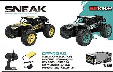 балон авто: Радиоуправляемый внедорожный автомобиль SNEAK/BRUTAL 1:12 - Масштаб — 3